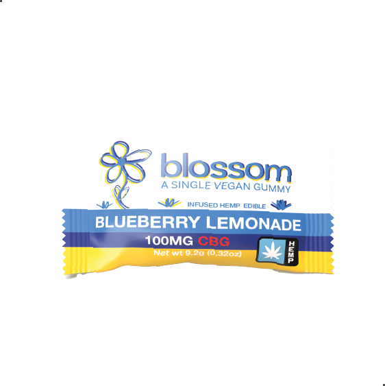 Blossom hemp vegan gummy with large dose of CBG | Angel Industries