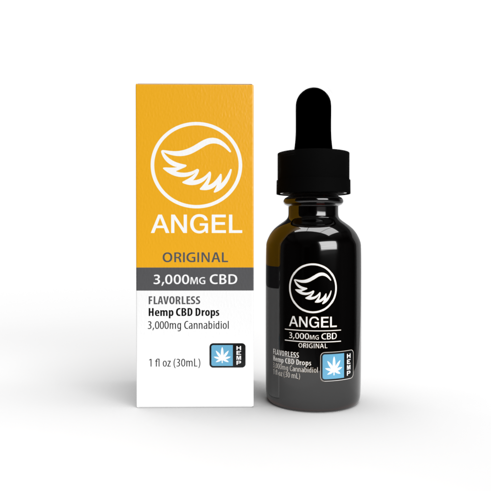 Angel Unflavored Drops - 3,000mg CBD | Angel Industries